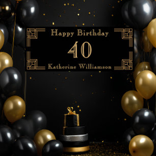 アールデコ 誕生日 ブラック ゴールド 怒涛の20年代 ポスター