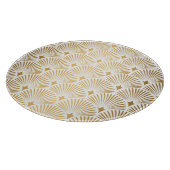 アールデコ:金ゴールド – ホワイトエレガンス。 カッティングボード (角)