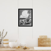 アールデコ, Alex Kow, 1929グランプリ ポスター (キッチン)