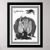 アールデコ「Fin De Saison」 1931 ポスター (正面)