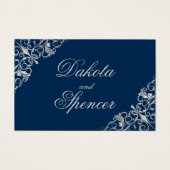 アールデコ | Silver Navy Blue Wishing Well (正面)