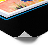 アールデコAU旅行ポスター4 ポスター (角)