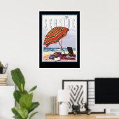 アールデコAU旅行ポスター4 ポスター (ホームオフィス)