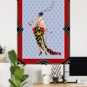 アールデコG.バービアレディ ポスター (ホームオフィス)