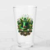 アールデコSt patricks day タンブラーグラス (裏面)
