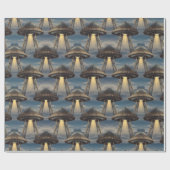 アールデコUFOラッピング紙 ラッピングペーパー (フラット)