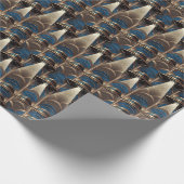 アールデコUFOラッピング紙 ラッピングペーパー (角)