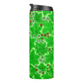 アールヌーボーいちご葉と、ライムグリーン タンブラー (回転右)