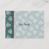 アールヌーボーお洒落ヴィンテージバタフライブティック 名刺 (裏面)