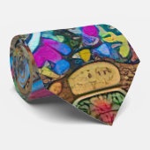 アールヌーボーとペルシアのアート – インスパイアデジタルアート ネクタイ (ロール)