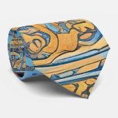 アールヌーボーとペルシアのアート – インスパイアデジタルアート ネクタイ (ロール)