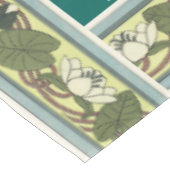 アールヌーボーのアイリスによっては花の島のテーブルクロスが開花します テーブルクロス (アングル)