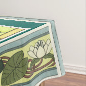 アールヌーボーのアイリスによっては花の島のテーブルクロスが開花します テーブルクロス (インサイチュ)