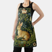 アールヌーボーのウサギ エプロン (インサイチュ)