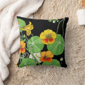 アールヌーボーのデザインの装飾用クッション クッション (ブランケット)