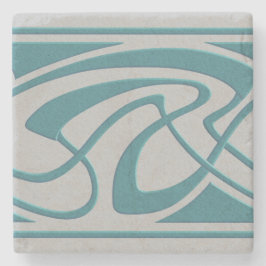 アールヌーボーのデザイン ストーンコースター