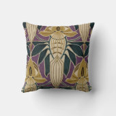 アールヌーボーのデザイン#1 @ VictoriaShaylee クッション (裏面)