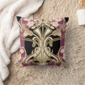 アールヌーボーのデザイン#2 クッション (ブランケット)