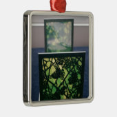 アールヌーボーのブックエンド、Tiffanyのスタジオ、c.1894 メタルオーナメント (右)