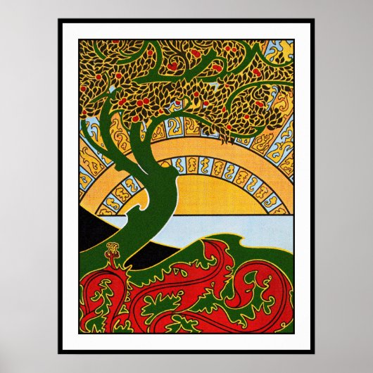 アールヌーボーのポスター: La Libre Esthetique ポスター (正面)