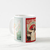 アールヌーボーのマグ コーヒーマグカップ (正面左)