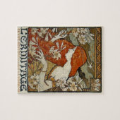 アールヌーボーのミュシャのパズル ジグソーパズル (横)