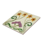 アールヌーボーのヴィンテージのデザインのBacksplashのタイル2のサイズ タイル (側面)