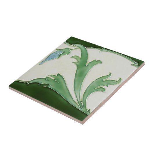 アールヌーボーのヴィンテージのデザインのBacksplashのタイル2のサイズ タイル (側面)