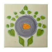 アールヌーボーのヴィンテージのデザインのBacksplashのタイル2のサイズ タイル (正面)