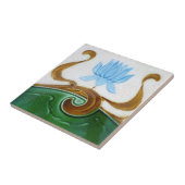 アールヌーボーのヴィンテージのデザインのBacksplashのタイル2のサイズ タイル (側面)