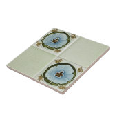 アールヌーボーのヴィンテージのデザインのBacksplashのタイル2のサイズ タイル (側面)