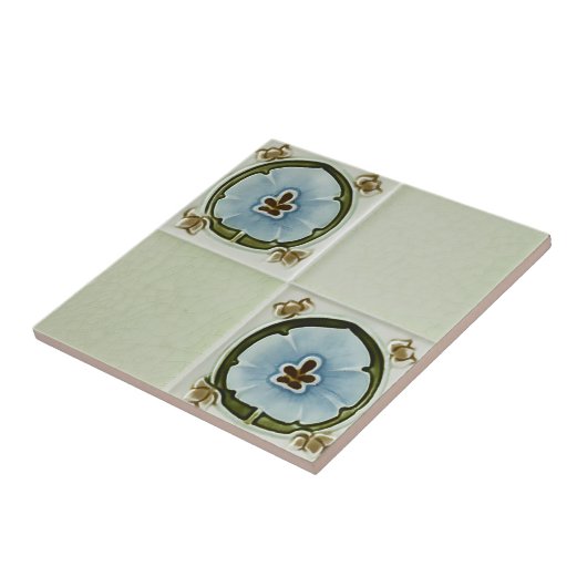 アールヌーボーのヴィンテージのデザインのBacksplashのタイル2のサイズ タイル (側面)