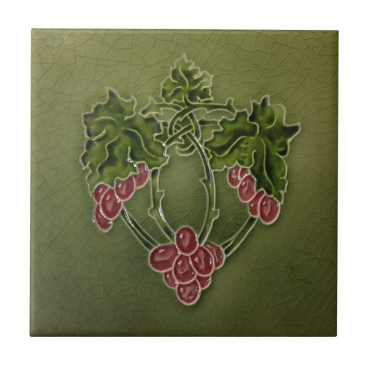 アールヌーボーのヴィンテージのデザインのBacksplashのタイル2のサイズ タイル (正面)