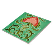 アールヌーボーのヴィンテージの設計特微のタイル2のサイズ タイル (側面)