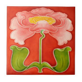 アールヌーボーのヴィンテージの設計特微のタイル2のサイズ タイル (正面)