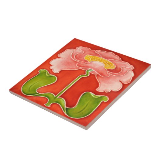 アールヌーボーのヴィンテージの設計特微のタイル2のサイズ タイル (側面)