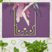 アールヌーボーの妖精 キッチンタオル (折り畳み)