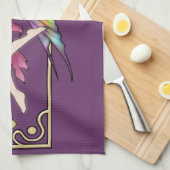 アールヌーボーの妖精 キッチンタオル (四つ折り)