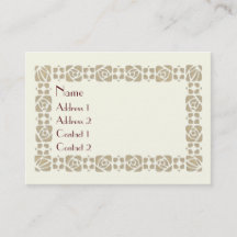 アールヌーボーの季節の挨拶