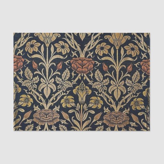 アールヌーボーの美女の新紀元パターン、ヴィンテージ、上品、Wil 薄葉紙 (正面)