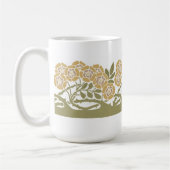 アールヌーボーの花 – マグカップ (左)