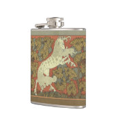 アールヌーボーの跳ね馬 フラスク (左)