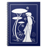 アールヌーボーの魔術師のノート ノートブック (正面)