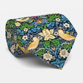 アールヌーボーの鳥および花のタペストリーパターン ネクタイ (ロール)