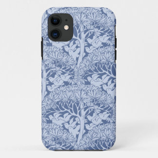 アールヌーボーの鳥の木パターンiPhone 5の場合 iPhone 11 ケース