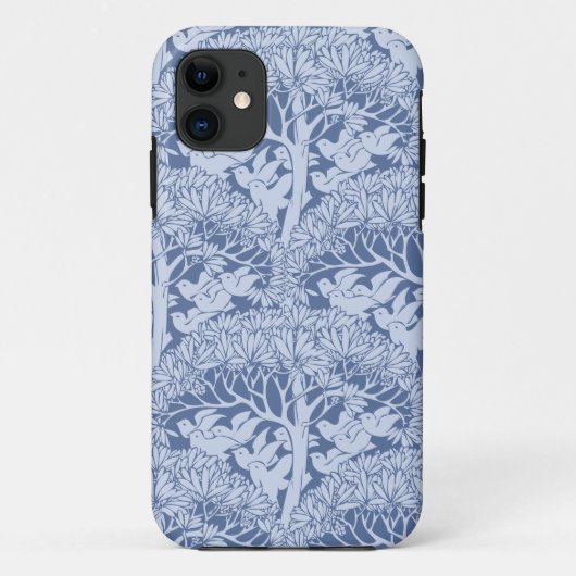 アールヌーボーの鳥の木パターンiPhone 5の場合 Case-Mate iPhoneケース (裏面)