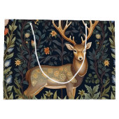 アールヌーボーの鹿 ラージペーパーバッグ (裏面)