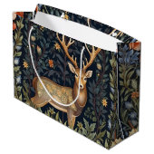 アールヌーボーの鹿 ラージペーパーバッグ (裏面アングル)