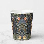 アールヌーボーの鹿 紙コップ (左)