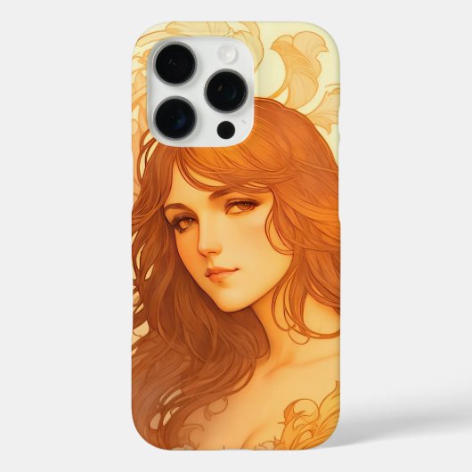 アールヌーボーの黄金婦人 Case-Mate iPhoneケース (裏面)